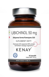 KENAY Ubichinol - Koenzym Q10 50 mg  Kaneka 60 kapsułek