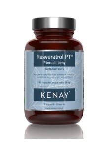 KENAY Resweratrol PT - PTEROSTILBENY 60 kaps.