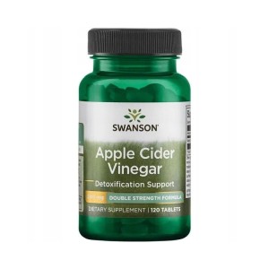 SWANSON Apple Cider Vinegar - Ocet Jabłkowy 200 mg 120 tab