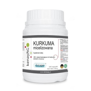 KENAY Kurkuma micelizowana 240 kapsułek Licaps®