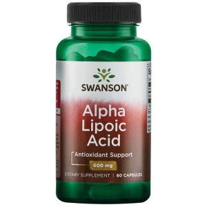 SWANSON Alpha Lipoic Acid ALA 600mg 60 kaps