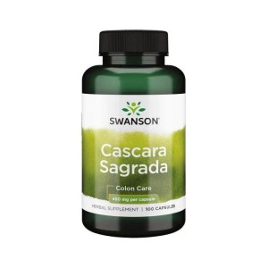 SWANSON Cascara Sagrada - Kora Szakłaka Amerykańskiego 450 mg 100 kaps