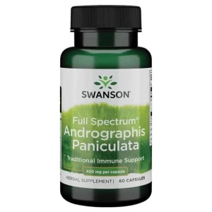 SWANSON Full Spectrum Andrographis Paniculata 400 mg 60 kaps