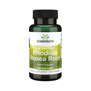 SWANSON Rhodiola Rosea Root - Różeniec Górski 400 mg 100 kaps