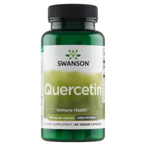 Swanson Quercetin (Kwercetyna), 475 mg, 60 kapsułek
