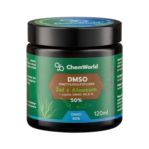 CHEMWORLD Żel DMSO 50% z Aloesem 120 ml