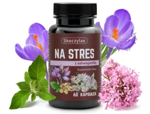 SKOCZYLAS na stres - ashwagandha, szafran, kozłek lekarski 60 kaps
