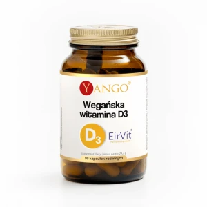 YANGO Wegańska witamina D3 — 90 kaps.