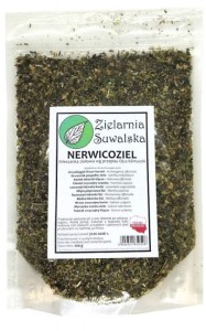 ZIELARNIA SUWALSKA  Zioła Nerwicoziel 200g Mieszanka ziołowa wg przepisu Ojca Klimuszki