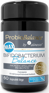 ALINESS ProbioBALANCE, MAX Bifidobacterium Balance 10 mld. x 60 vege caps.