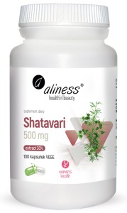 ALINESS Shatavari ekstrakt 30% 500mg 100 kaps.