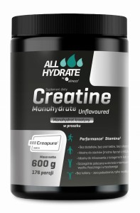 ALLHYDRATE by Aliness Creatine (Creapure®) 600g, 176 porcji