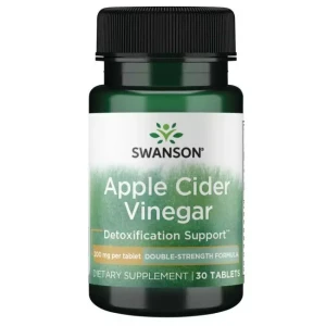 SWANSON Apple Cider Vinegar 200 mg 30 tabl.