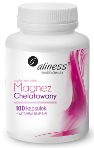 ALINESS magnez chelatowany + Wit B6 100 kaps.