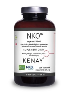 KENAY Olej z kryla NKO™ (Neptune Krill Oil) 300 kapsułek 