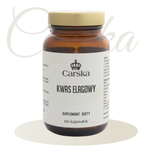 CARSKA Kwas Elagowy 60 kapsułek