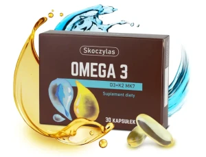 SKOCZYLAS Omega 3 D3 + K2 MK7 (DHA 712 mg + EPA 254 mg) 30 kaps