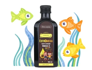 SKOCZYLAS EstrOmega rybie kwasy omega 3 junior 150 ml