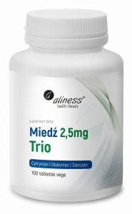 ALINESS Miedź trio 2,5 mg x 100 vege tab.