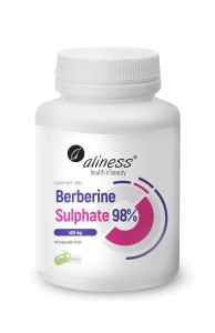 ALINESS Berberine Sulphate 99% 400 mg x 60 vege caps