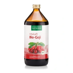 SANCT BERNHARD Bio sok z owoców goji 500 ml - 100%, NFC, bez cukru