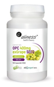 ALINESS OPC exGrapeSeeds 400 mg x 100 vege caps.