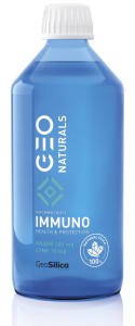 GEONATURALS, Silica Immuno - Krzem 100 mg + cynk 15 mg x 500 ml