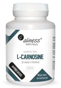 ALINESS L-CARNOSINE 500 mg x 60 Vege caps.