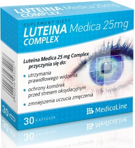 ALINESS Luteina Medica 25 mg Complex 30 kapsułek
