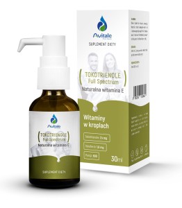AVITALE, TOKOTRIENOLE Full Spectrum, Naturalna witamina E, krople 30 ml
