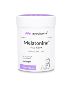 DR ENZMANN Melatonina MSE matrix 120 kapsułek