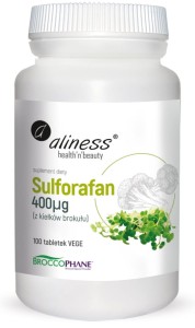 ALINESS Sulforafan z kiełków brokułu 400 µg x 100 Vege tabs