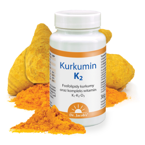 DR JACOBS Kurkumin K2 60 kaps.
