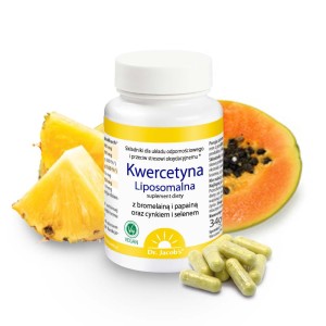 DR JACOBS Kwercetyna Liposomalna 60 kaps.