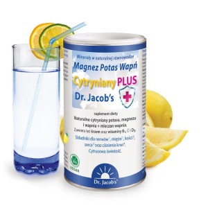DR JACOBS Magnez Potas Wapń Cytryniany Plus 300 g