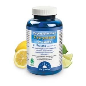 DR JACOBS Magnez Potas Wapń Cytryniany 250 tab.