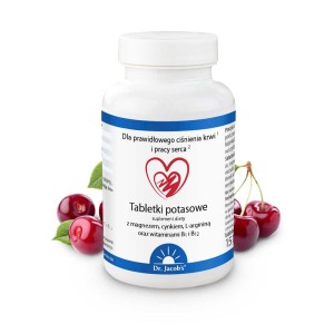 DR JACOBS Tabletki Potasowe 126 tab.