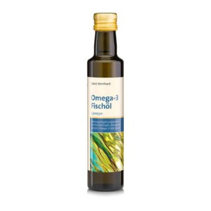 SANCT BERNHARD Olej rybny o smaku cytrynowym 250 ml - omega 3, EPA i DHA