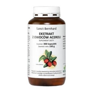 SANCT BERNHARD Acerola ekstrakt 300 kaps.
