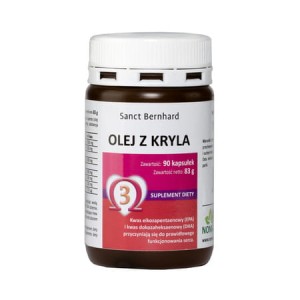 SANCT BERNHARD Olej z kryla antarktycznego 90 kaps.