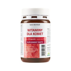 SANCT BERNHARD Witaminy dla kobiet 60 kaps.