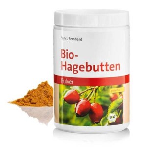 SANCT BERNHARD Bio dzika róża 500 g - puder, witamina C, galaktolipidy