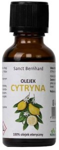SANCT BERNHARD Olejek cytrynowy 30 ml Olejek cytrynowy 30 ml