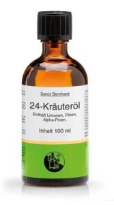 SANCT BERNHARD Olejek 24 zioła 100 ml - mieszanka olejków eterycznych