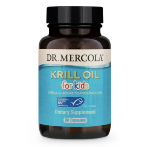 DR MERCOLA Olej z kryla dla dzieci (60 kapsułek Licaps®)