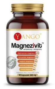 YANGO Magnezivit™ - witaminy i minerały - 40 kaps