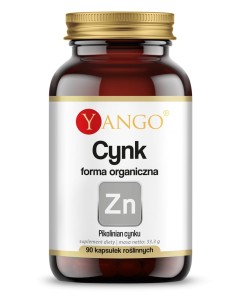 YANGO Cynk - forma organiczna - 90 kaps.
