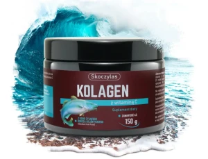 SKOCZYLAS Kolagen z dorsza atlantyckiego dziko żyjącego z witaminą C 150 g