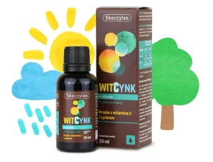 SKOCZYLAS WitCynk w płynie - Witamina C, Cynk 30ml