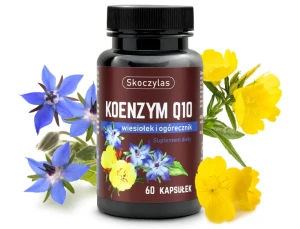 SKOCZYLAS Koenzym Q10, wiesiołek i ogórecznik 60 kaps.